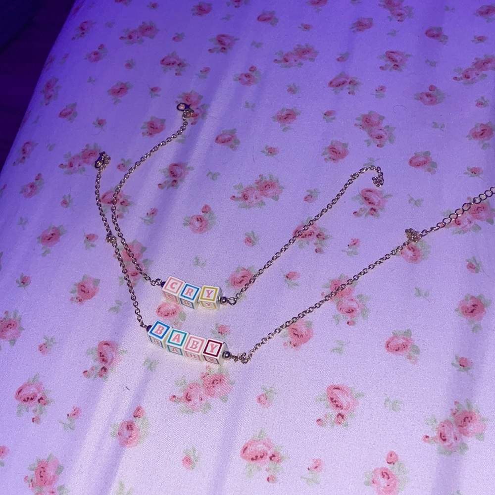 hot topic melanie martinez cry baby choker set